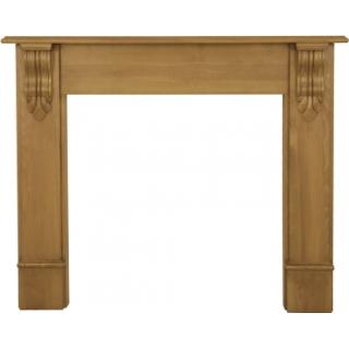 The Edinburgh Corbel Fire Surround - Pine